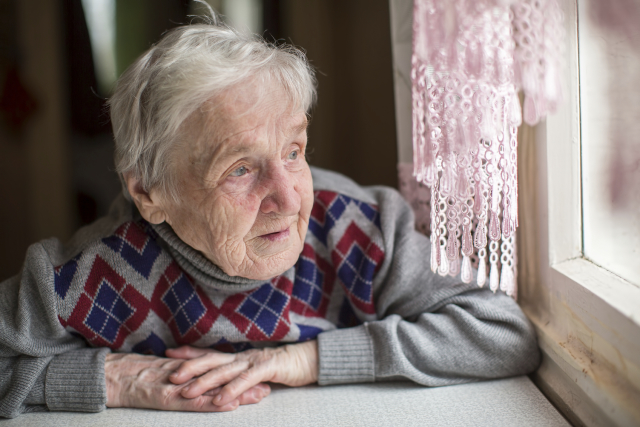 elderly woman