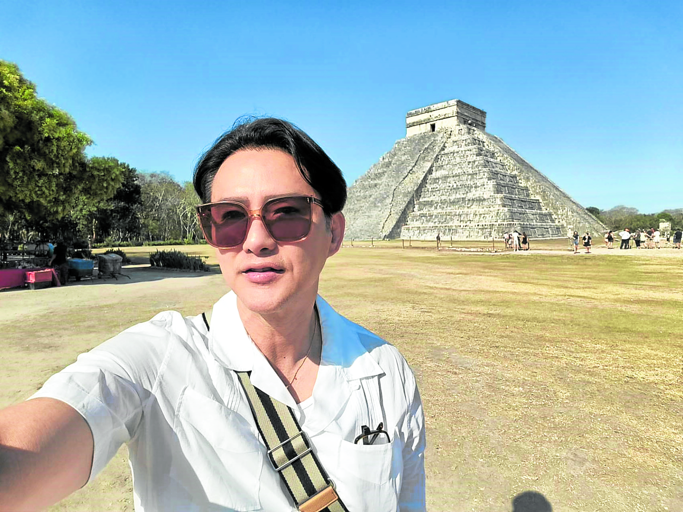 Steven Tan at Chiché n Itzá in Mexico