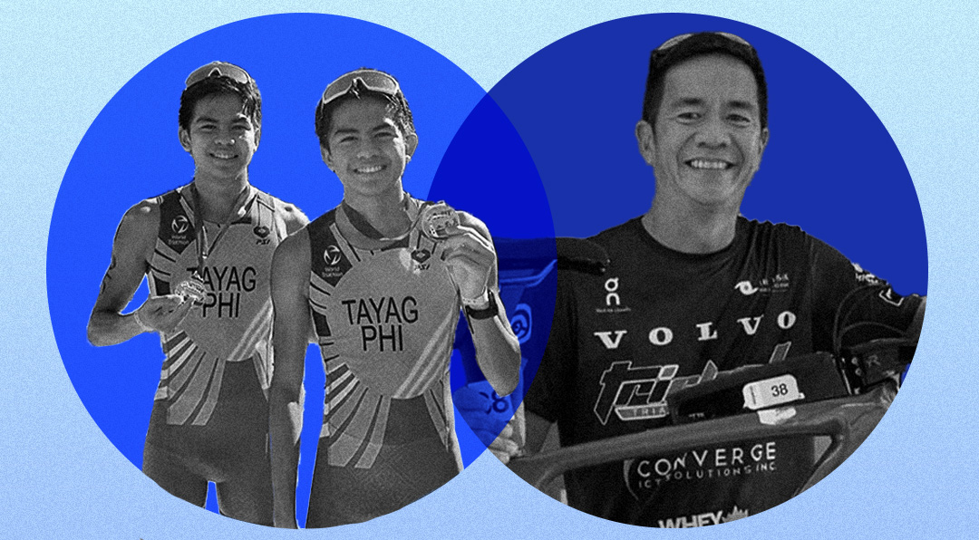 A triathlete father like Abe Tayag knows best