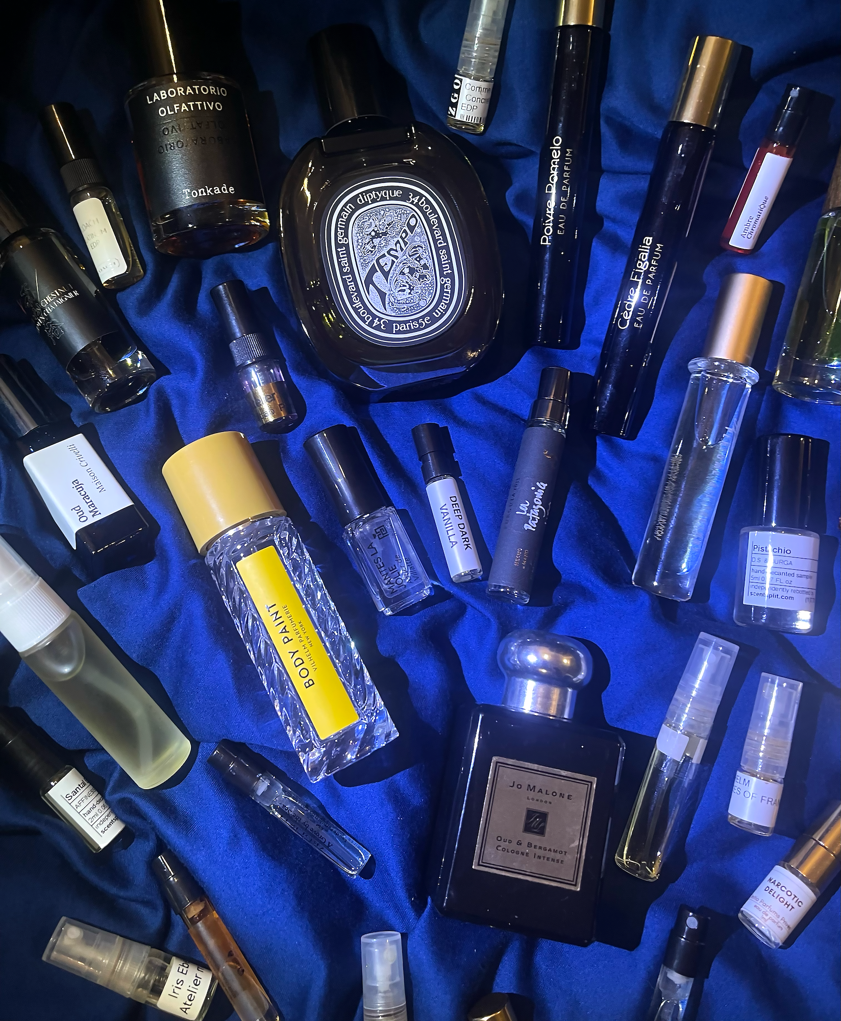 Tim Lopez's perfume decant collection