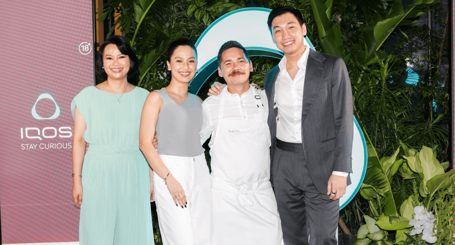 IQOS and Chef Josh Boutwood host a private dinner at Helm