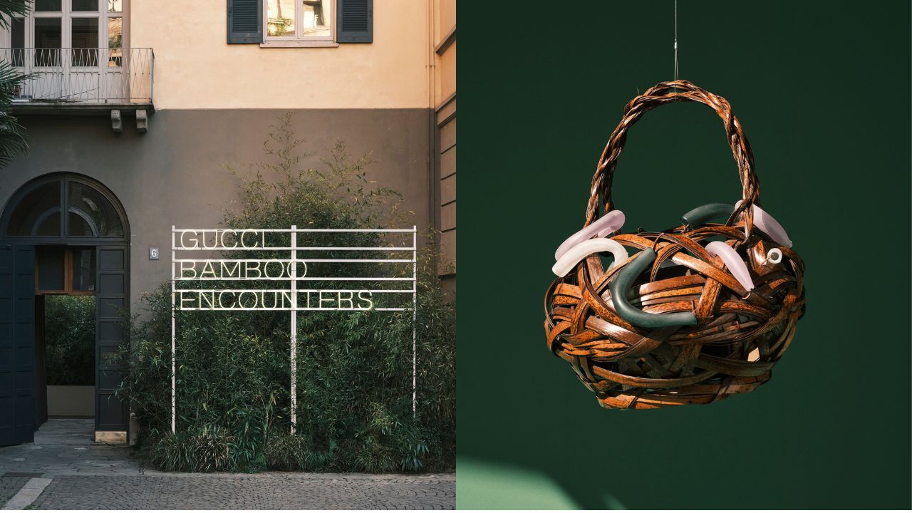 Gucci celebrates the legacy of bamboo in Milan exhibition