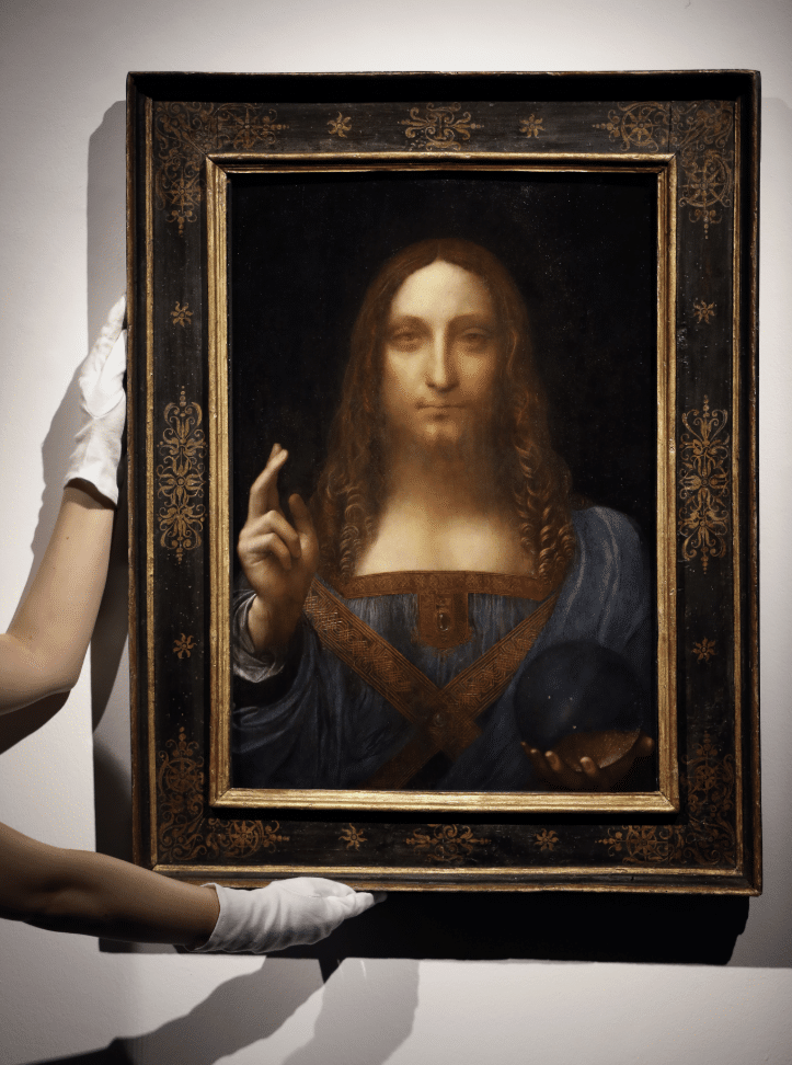 Leonardo da Vinci's 'Salvator Mundi.'