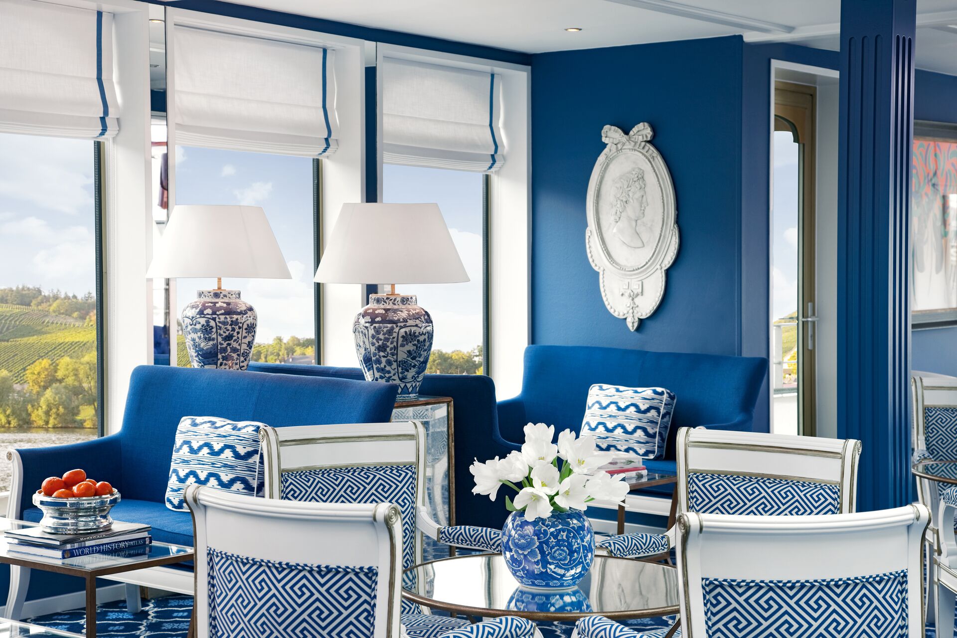 blue room