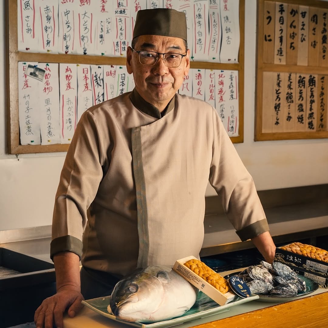 Tsukiji Makati chef Toshiro Okajima
