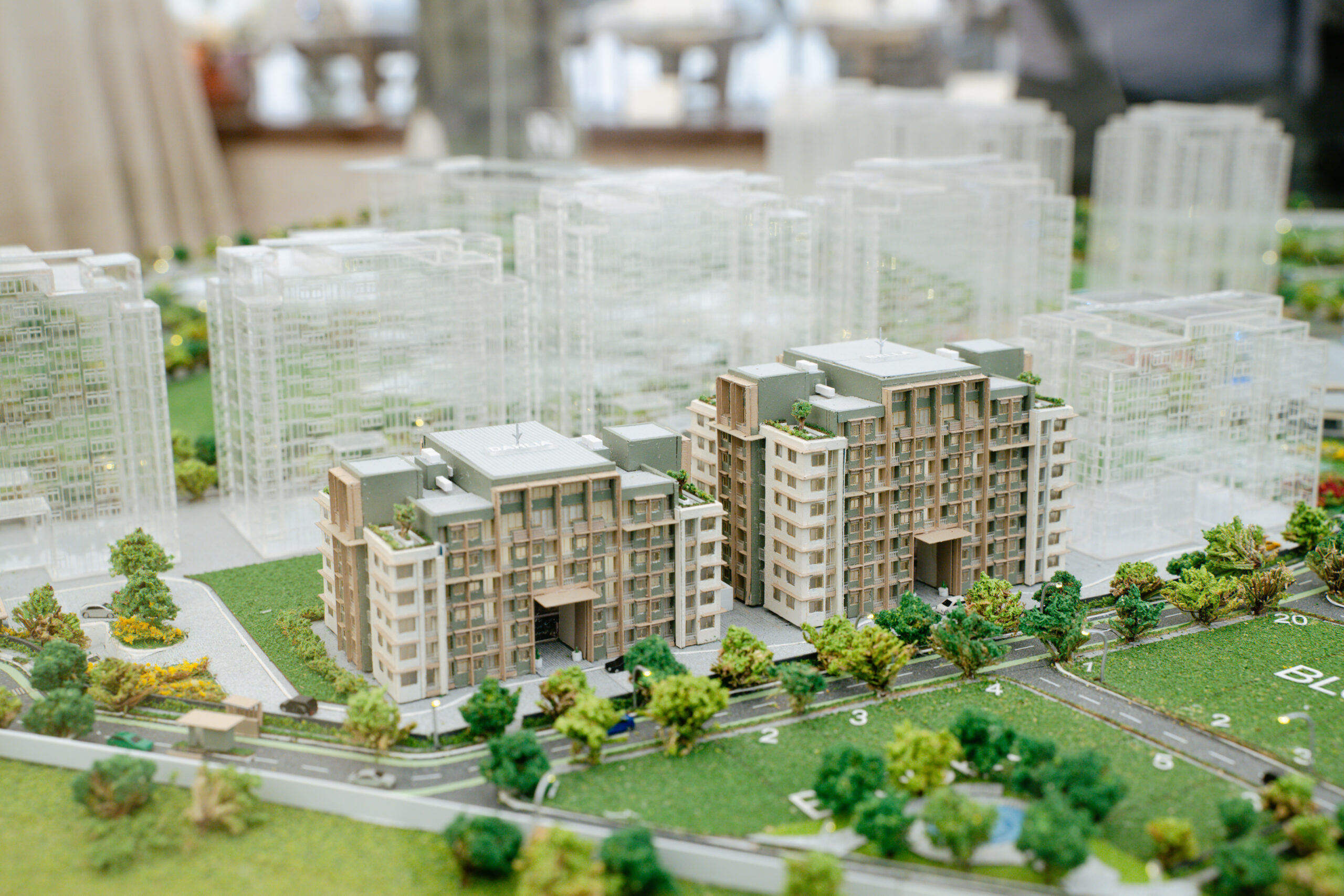 maayo terraces scale model