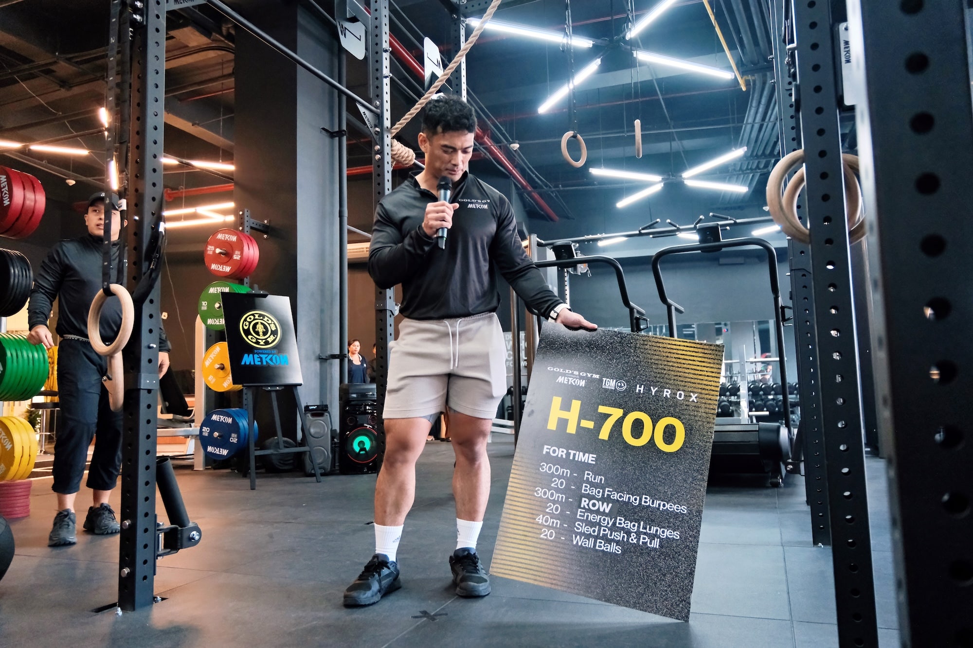 Head coach Justin Hernandez, first Filipino male CrossFit Games athlete and four-time CrossFit Open national champion for the Philippines
