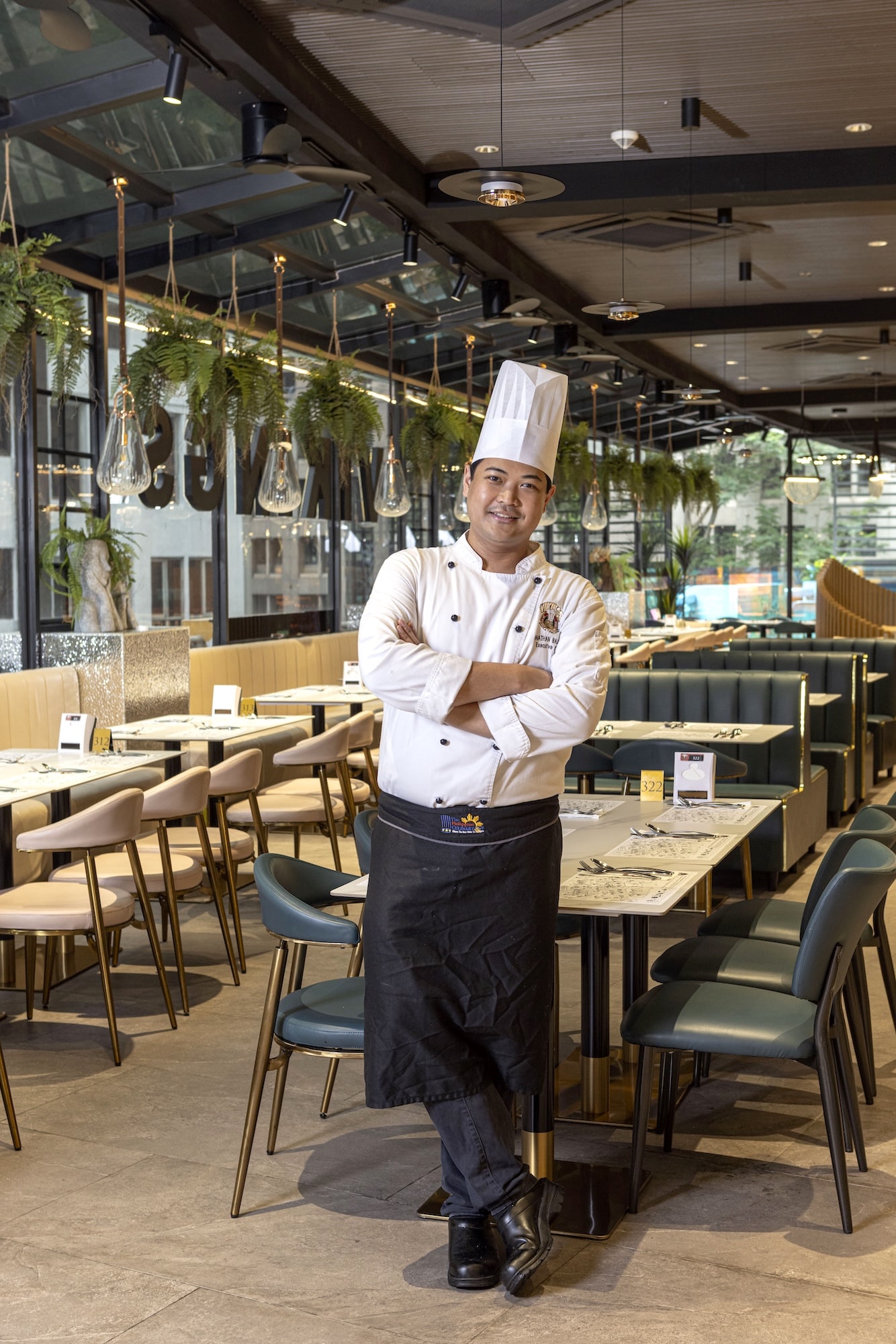 Vikings head chef Jonathan Bautista